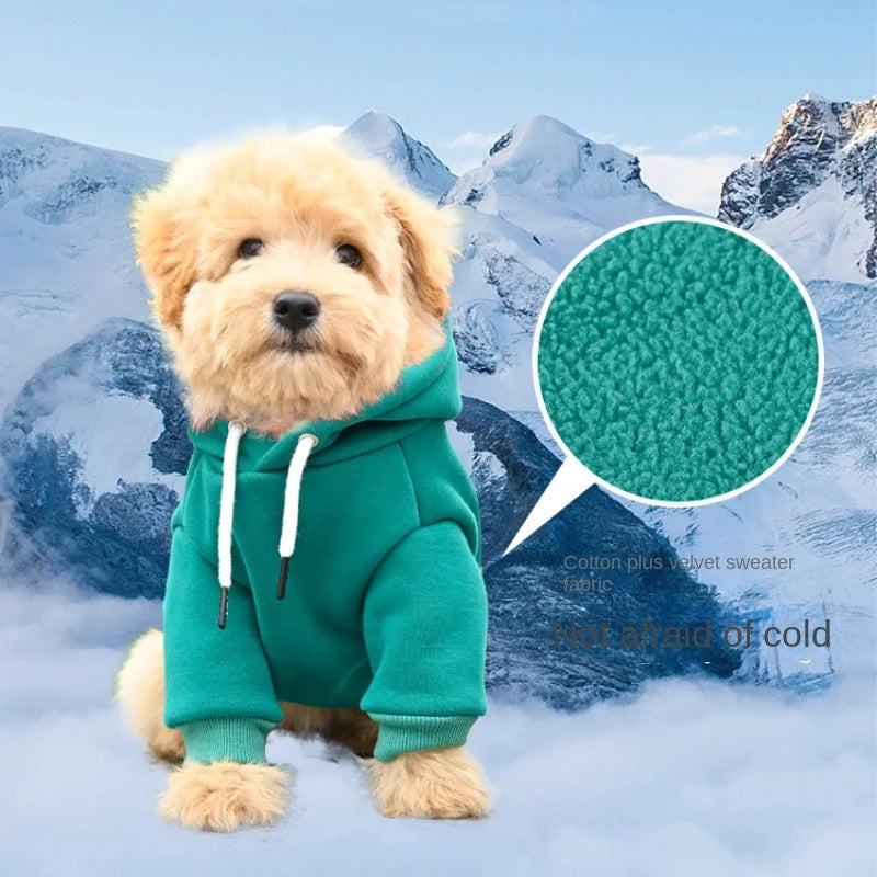 Small & Medium Dog Outdoor Fleece Hoodie A0126