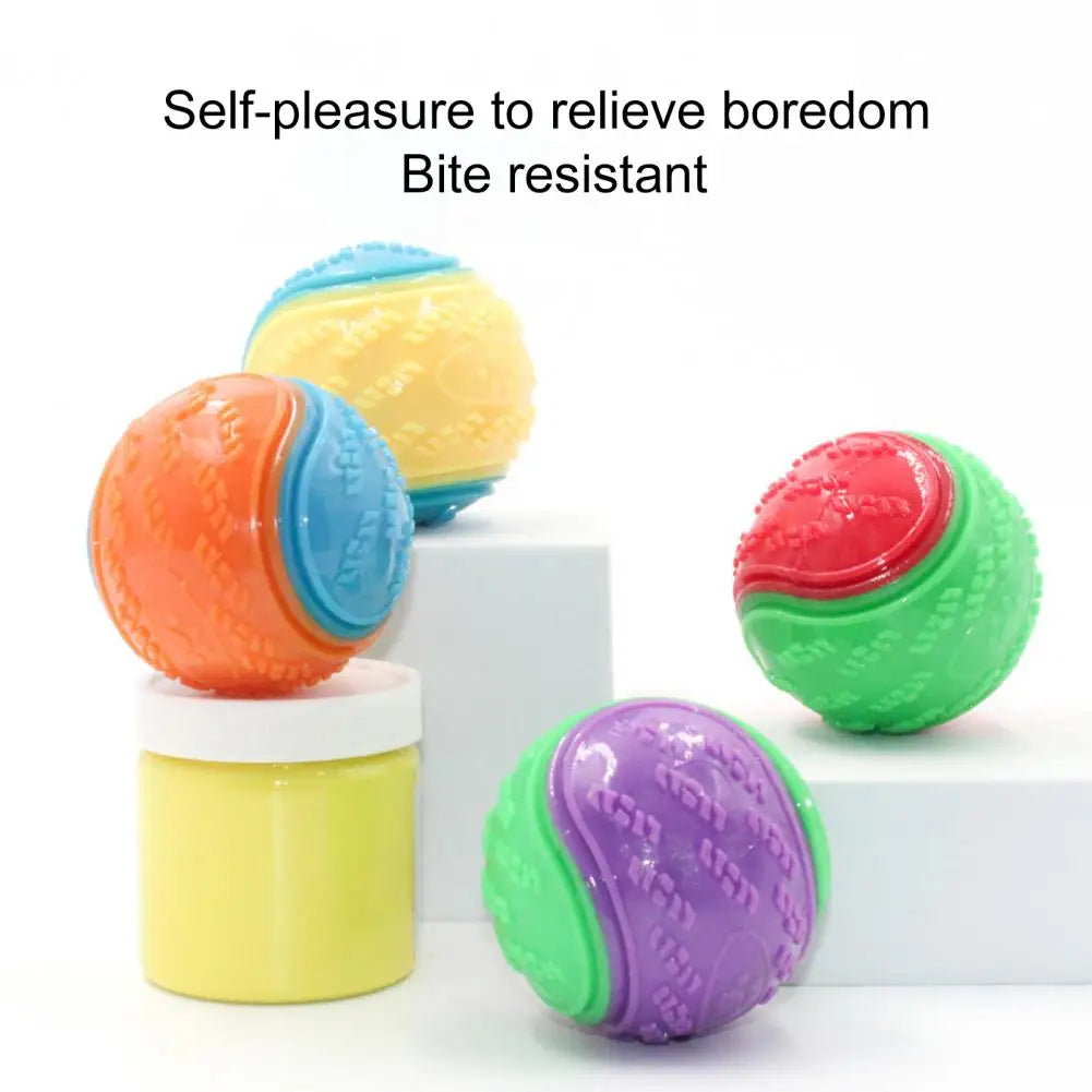 Bite-Resistant Squeak Ball for Dogs.A0160