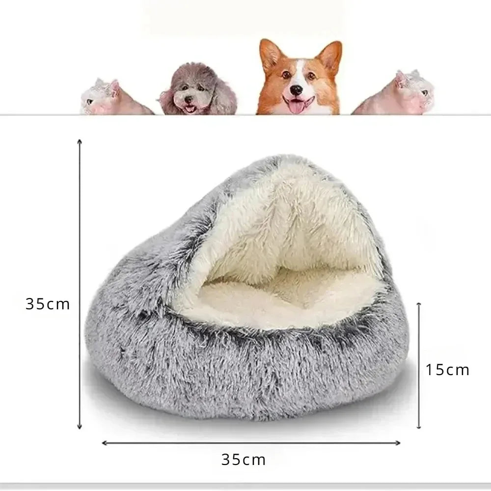 Soft Plush Cat Bed A0446