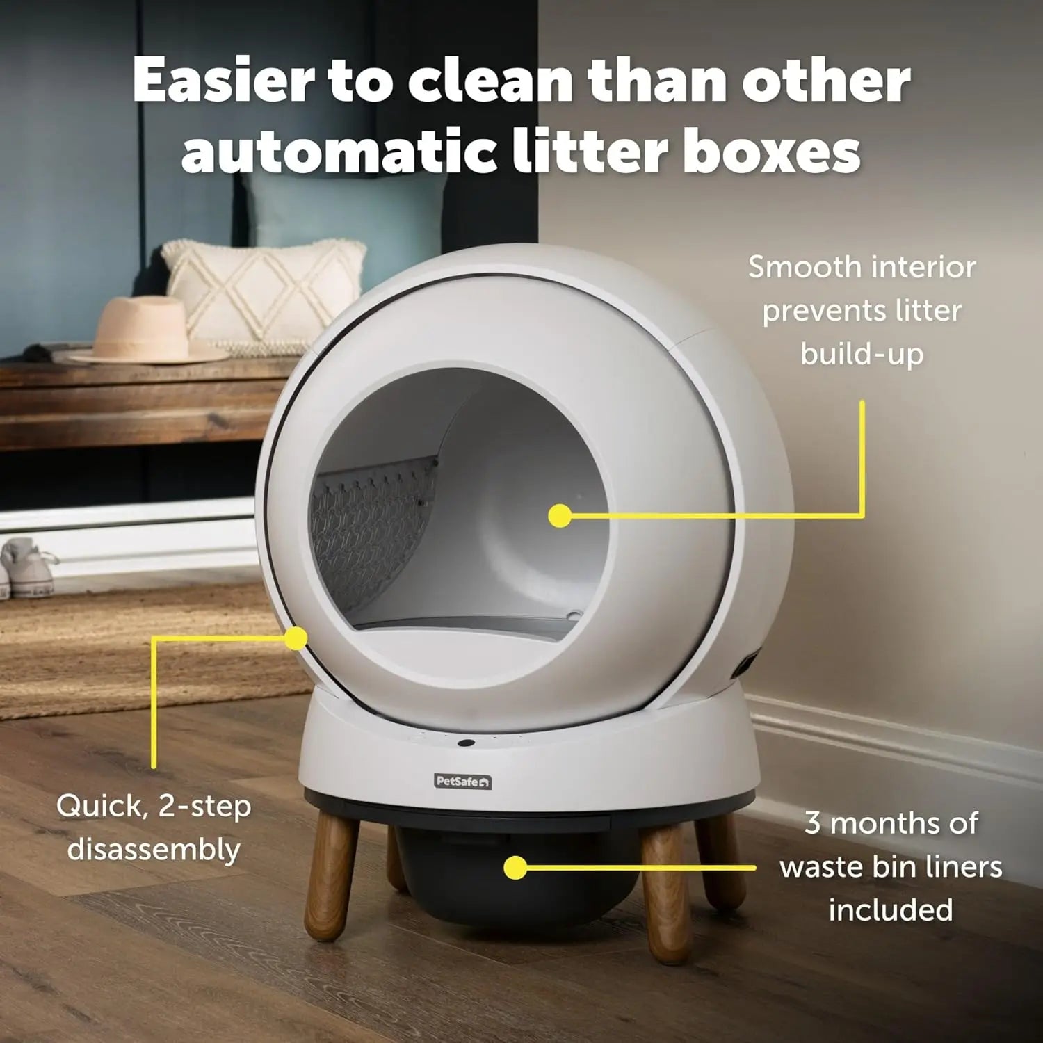 Self-Cleaning Cat Litter Box A0351