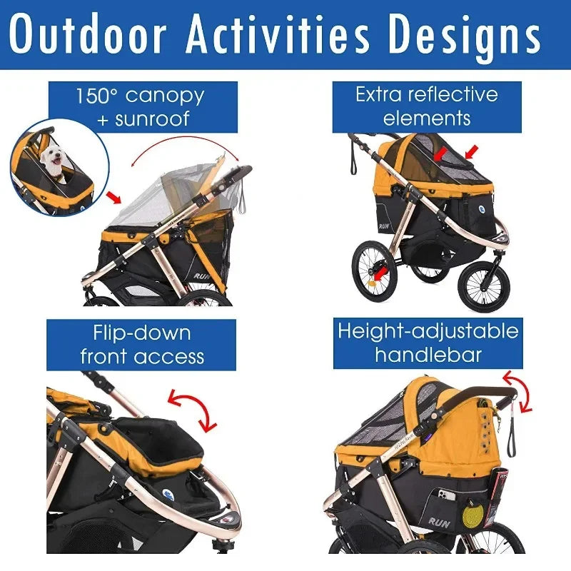 HPZ Pet Rover Jogging Stroller. A0030