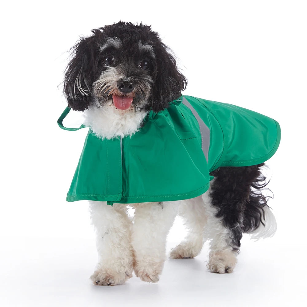 Fashionable Reflective Dog Raincoat.A0153