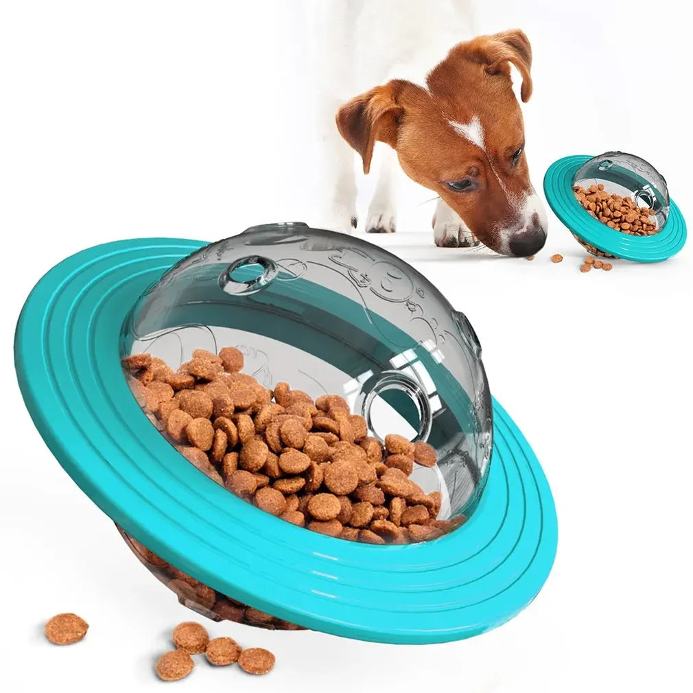 Flying Saucer Dog Slow Feeder Toy A0327