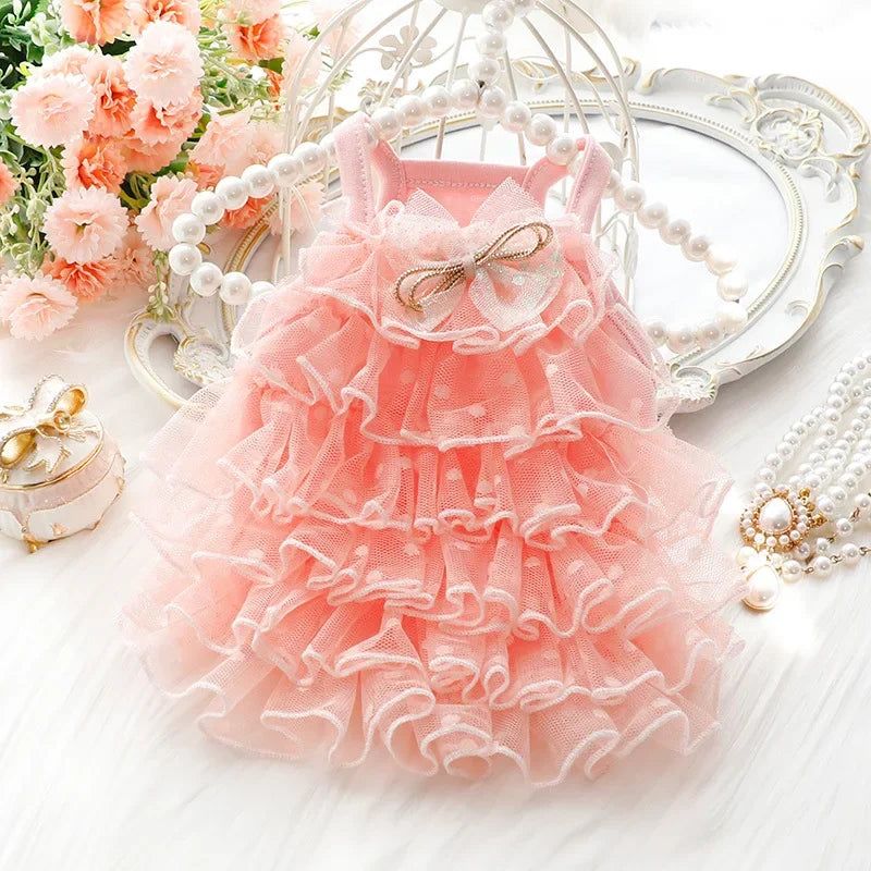 Summer Princess Dog Dress A0266