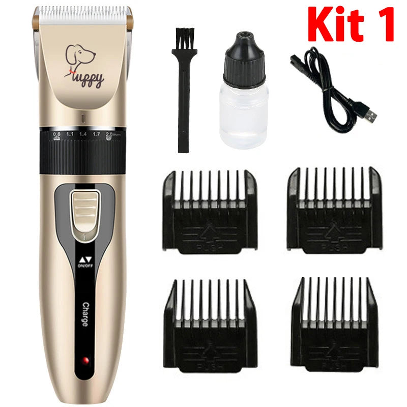 Electric Pet Clipper Grooming Kit  A0118