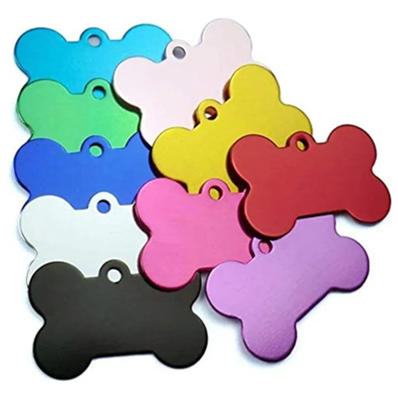 2pcs Personalized Pet ID Tags A0037