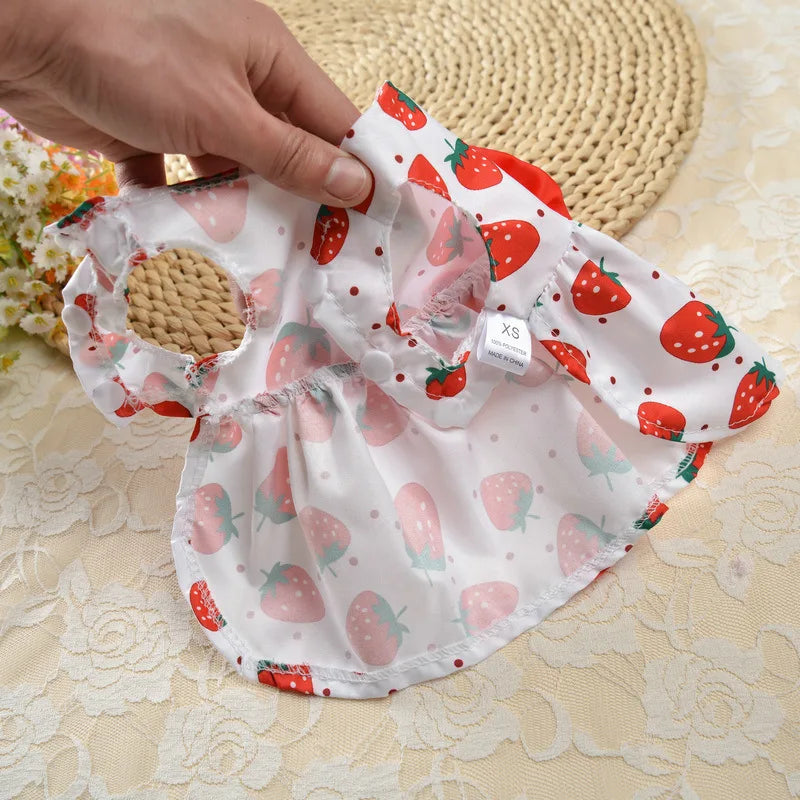 Summer Pet Flower Dress.A0148