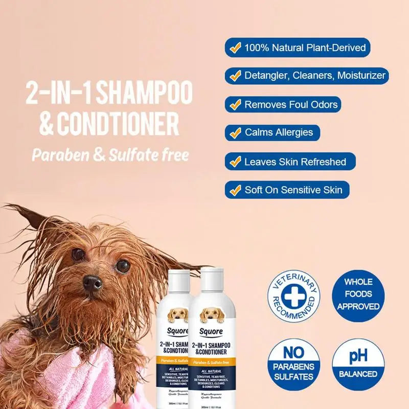 2-in-1 Dog Shampoo & Conditioner A0205