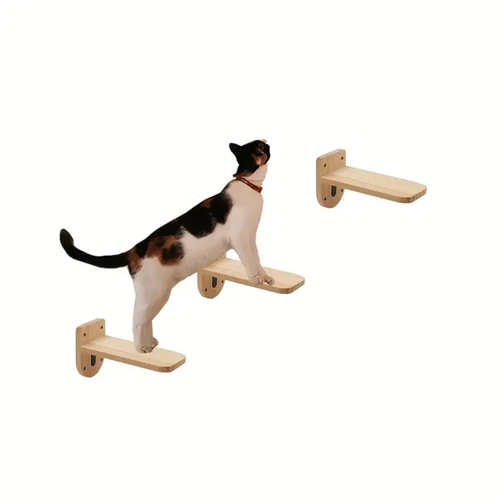 Wall-Mounted Cat Climbing Frame A0270