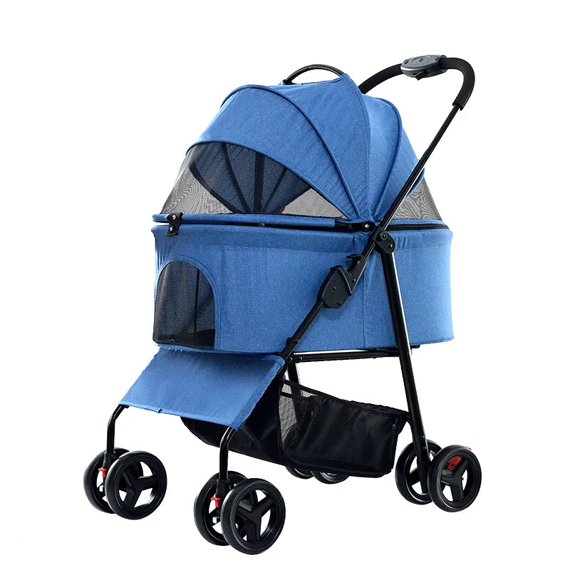 3-in-1 Foldable Dog Stroller A0075