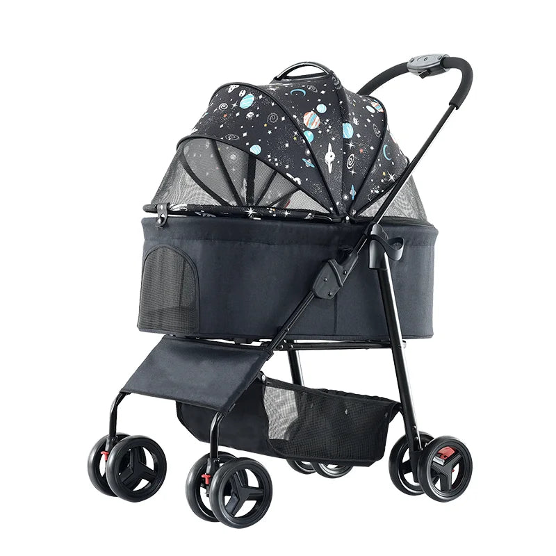 3-in-1 Foldable Dog Stroller A0075