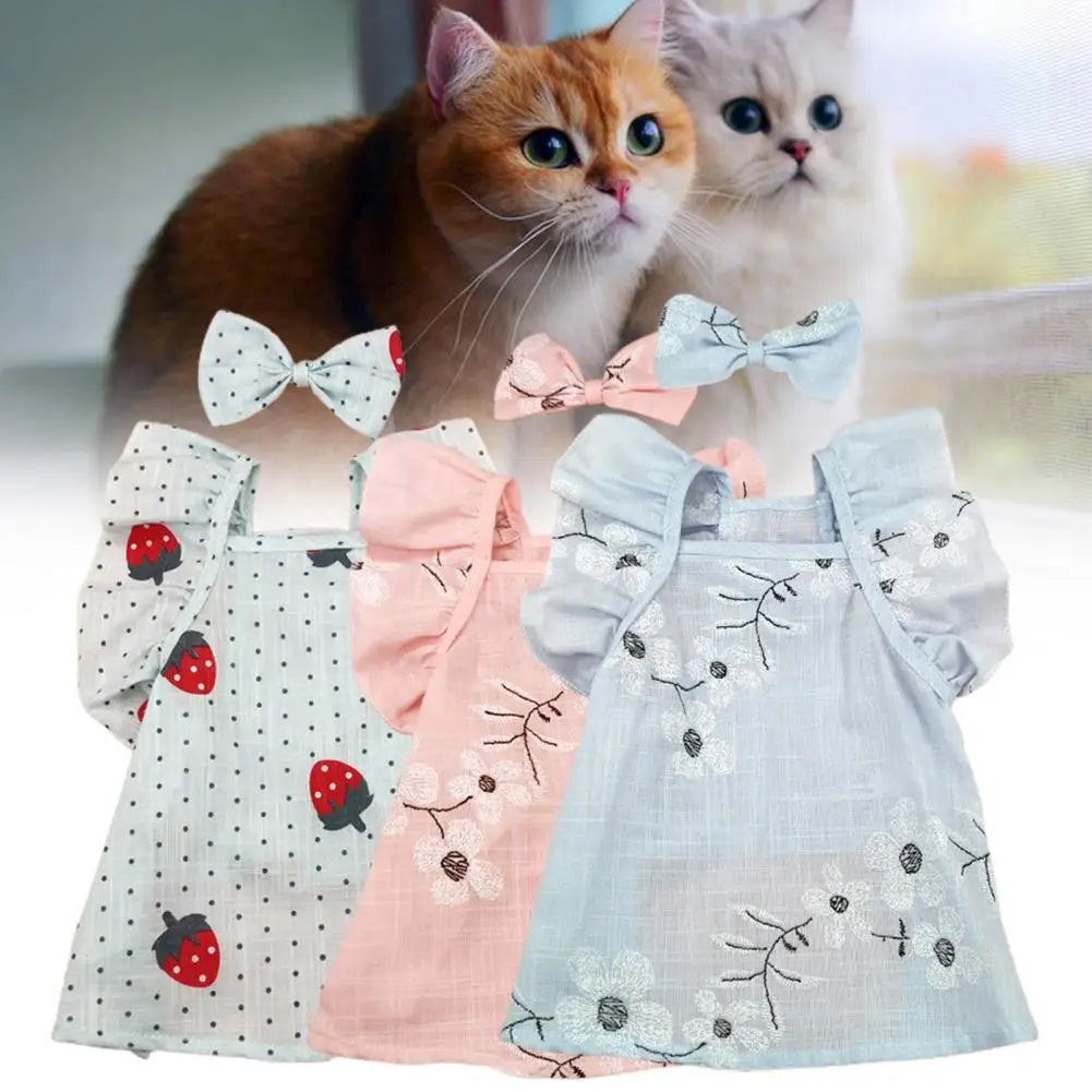 Summer Pet Princess Dress A0139