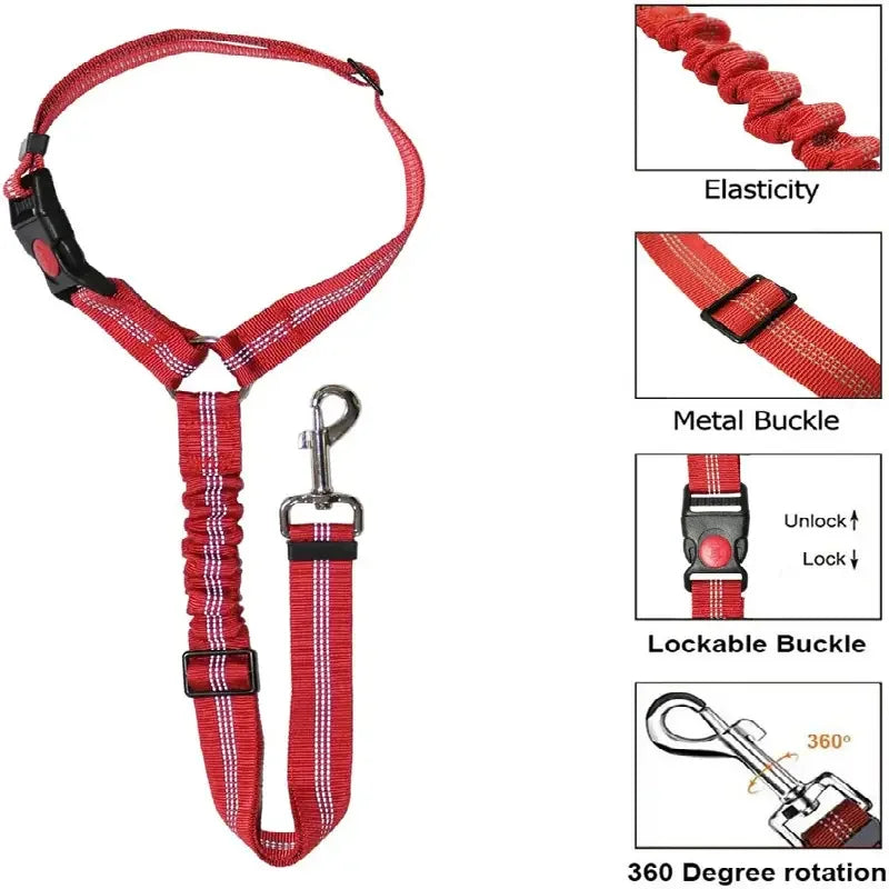 Reflective Pet Car Seat Belt A0296