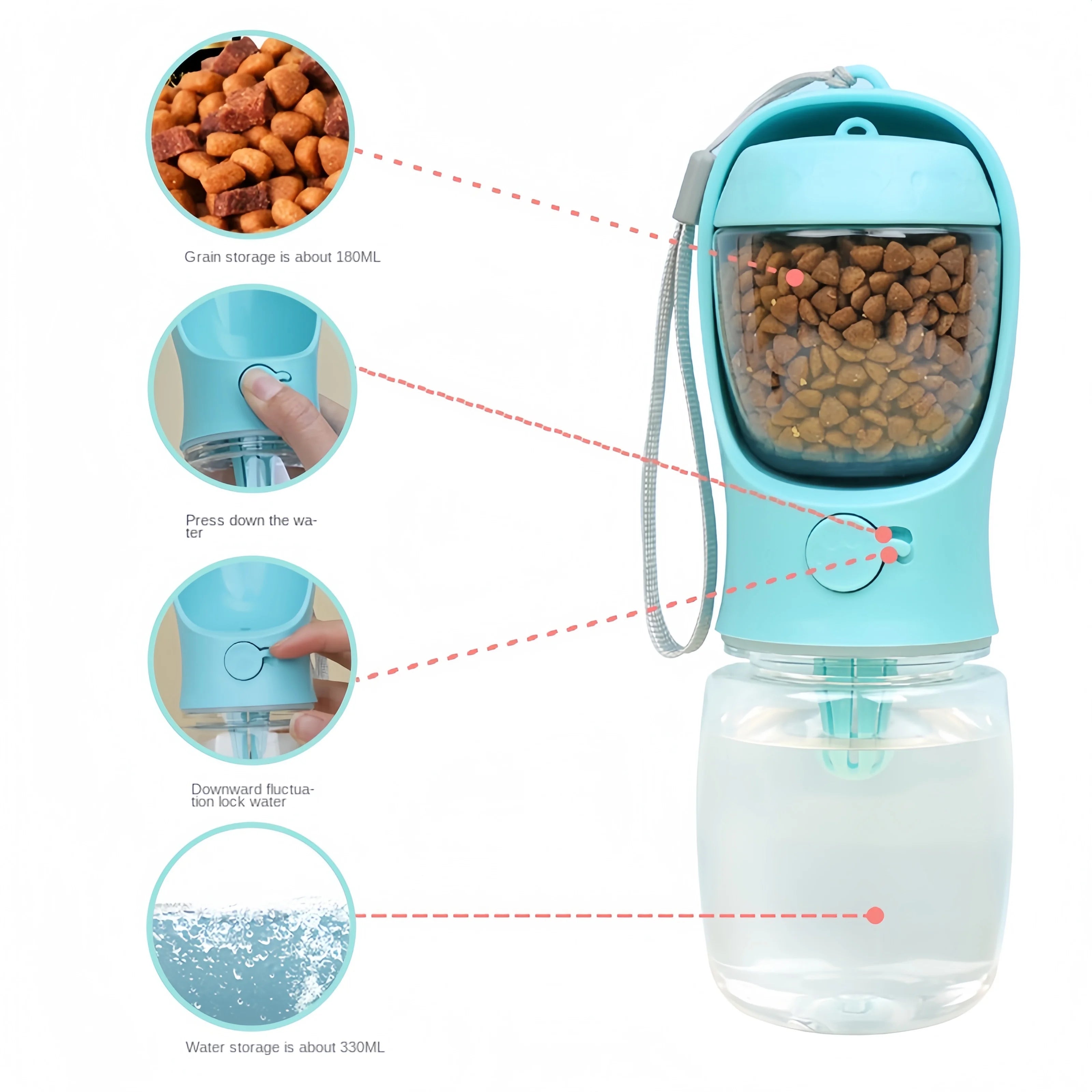 Portable Pet Water Bottle A0301