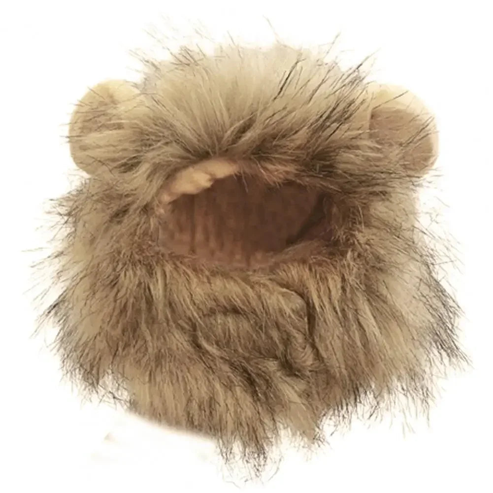 Lion-Style Pet Hat A0217