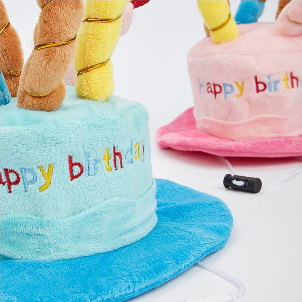 Cute Dog Birthday Hat Toy A0237