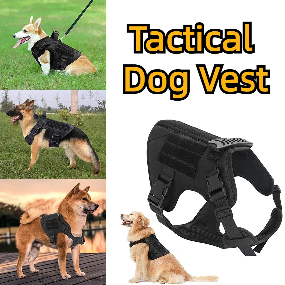 Tactical Quick-Release Dog Vest A0070