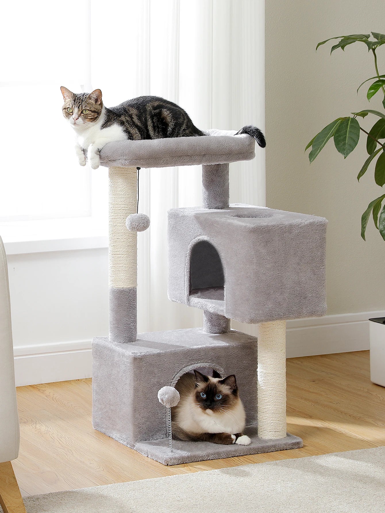 Cat Tower With Double Condo A0269