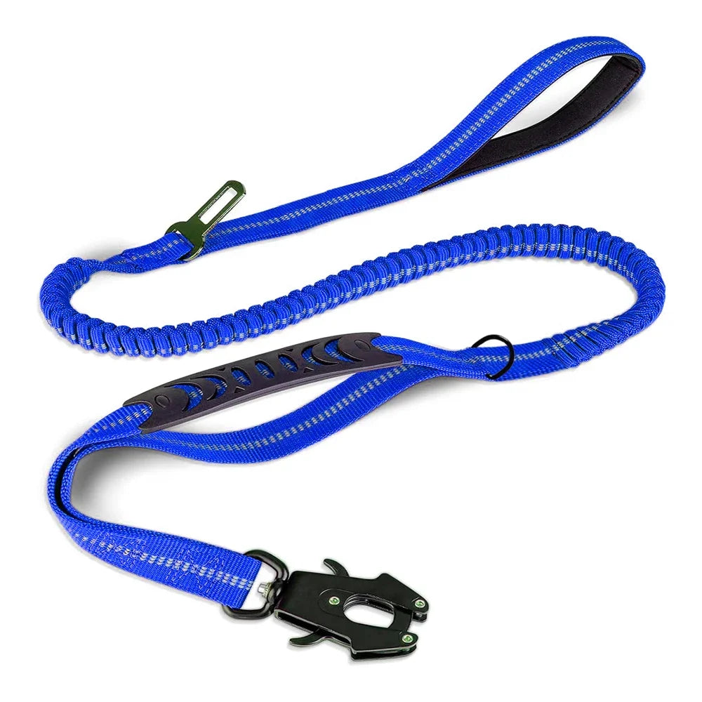 Reflective Shock Absorbing Bungee Dog Leash A0295