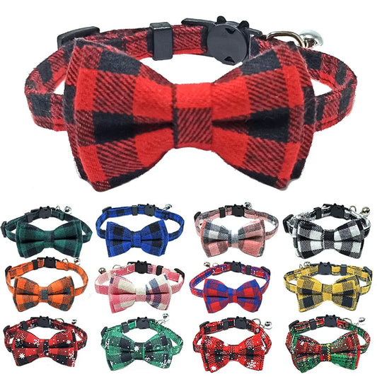 Plaid Breakaway Cat Collar A0199