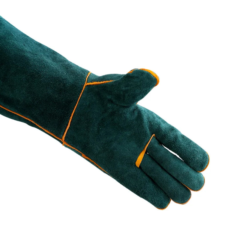 Leather Pet Training Safety Glove A0005