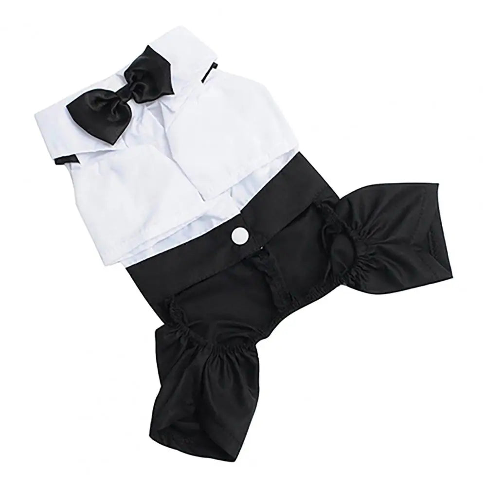 Dog Bow Tie Tuxedo, Wedding Suit. A0024