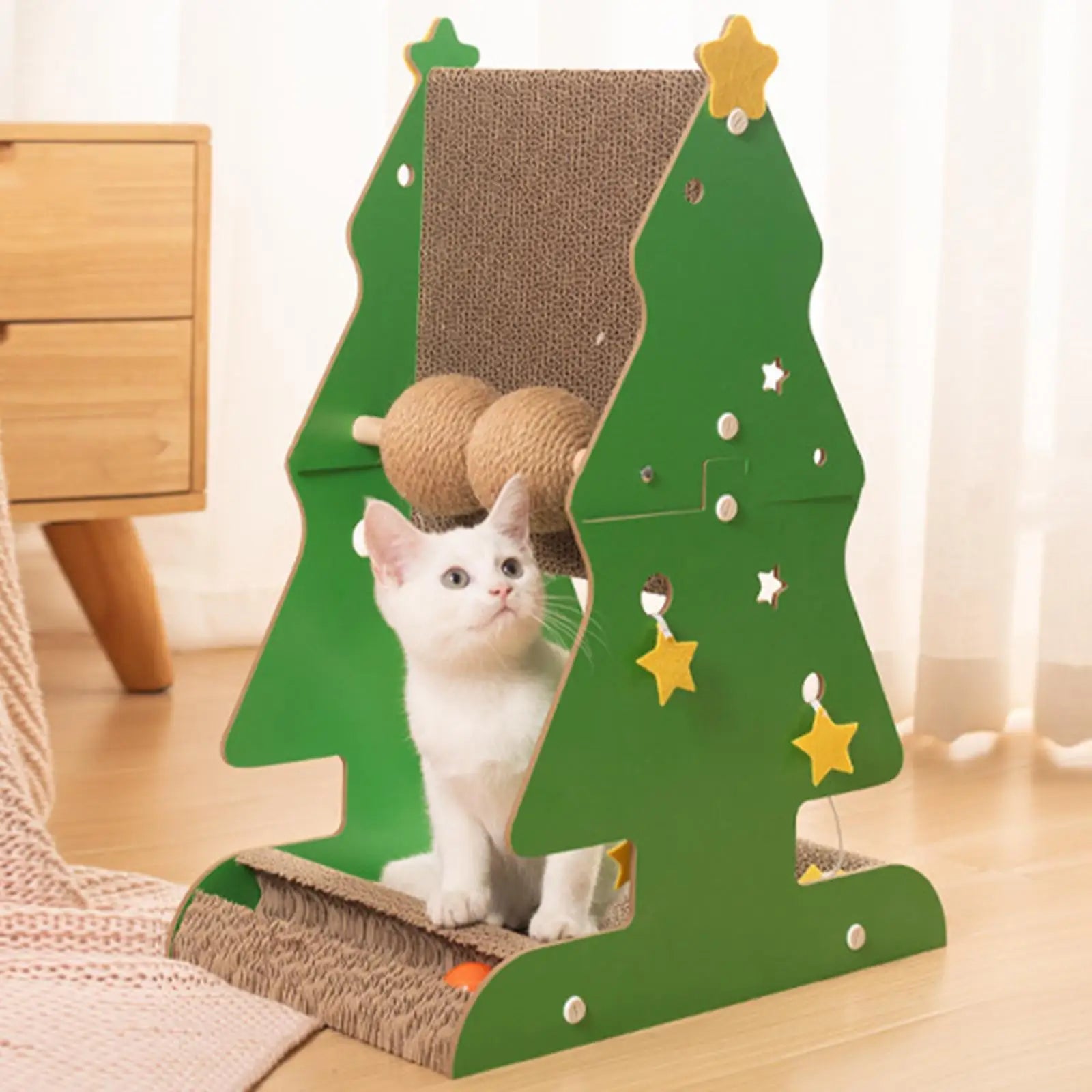 Christmas Tree Cat Scratcher A0278