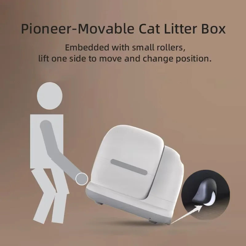 72L Smart Cat Litter Box A0293