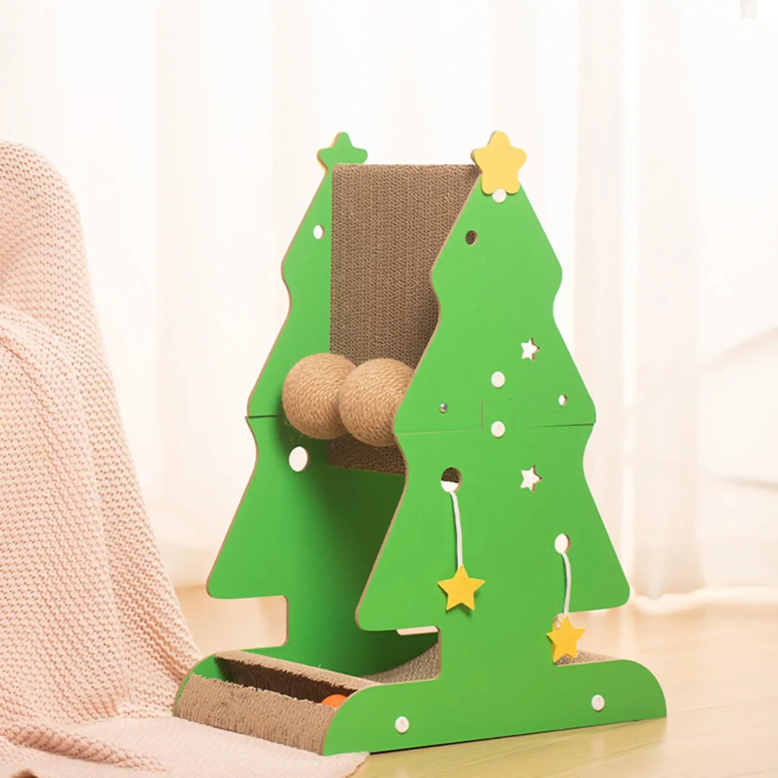 Christmas Tree Cat Scratcher A0278