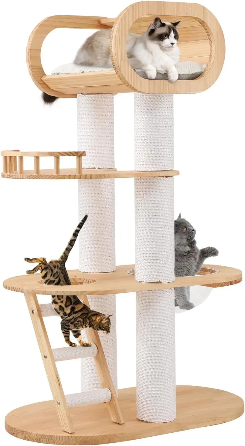 77 Inch Indoor Cat Tree A0271