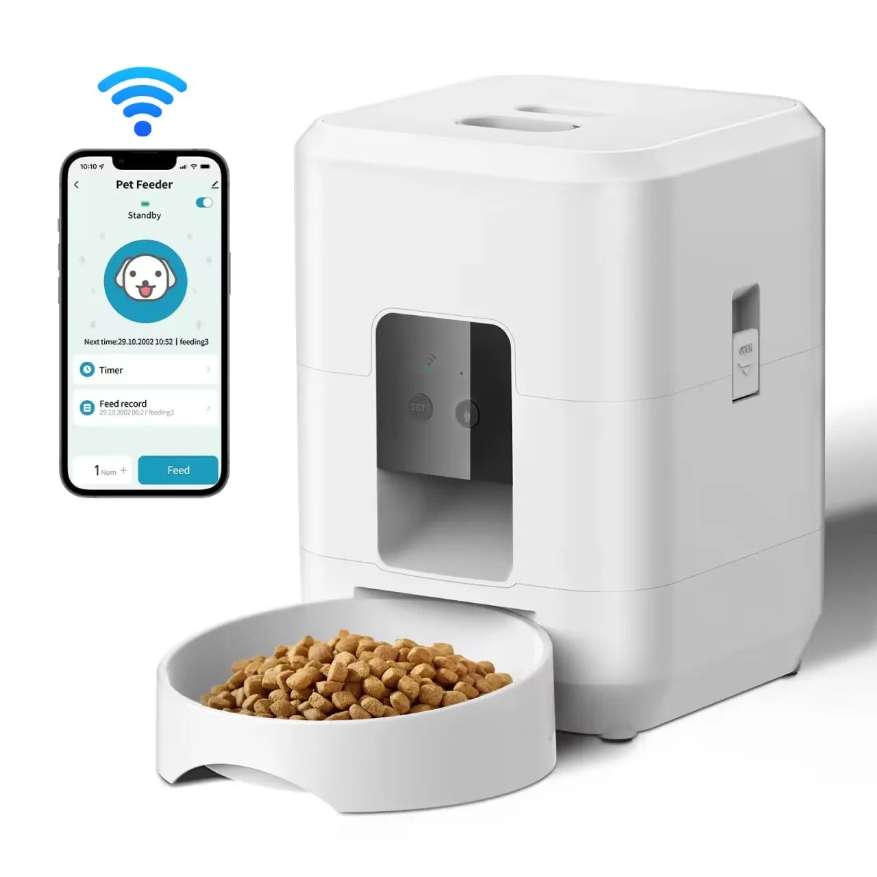 Smart Pet Feeder - Automatic Dispenser A0106